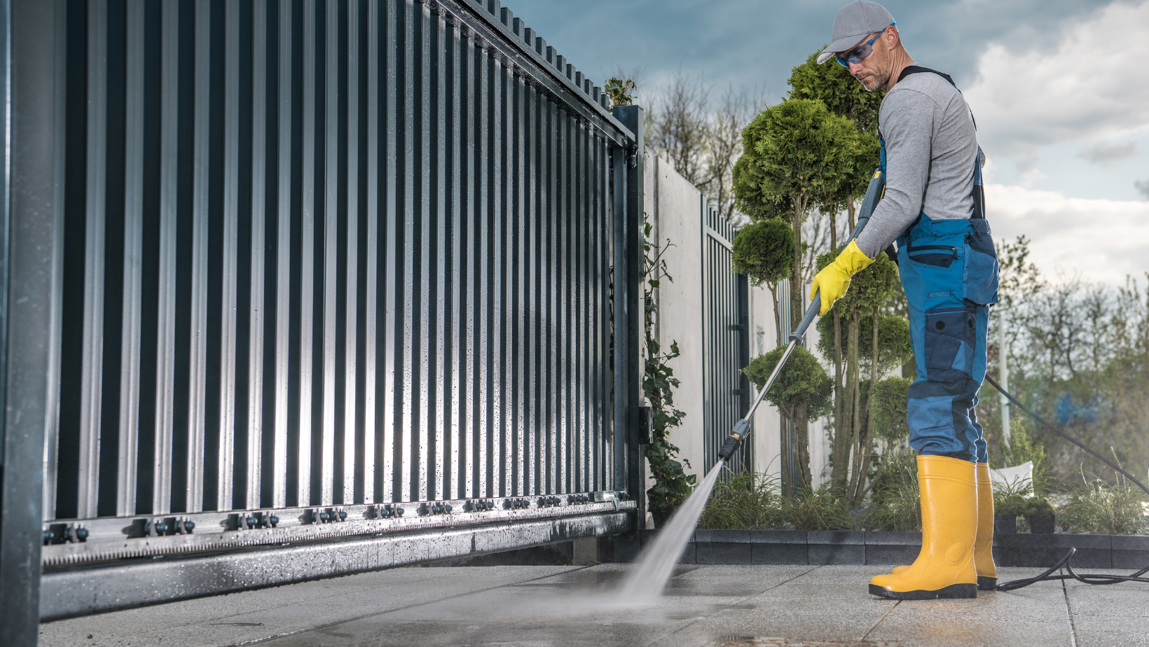 commercial pressure washing makes your place sparkle